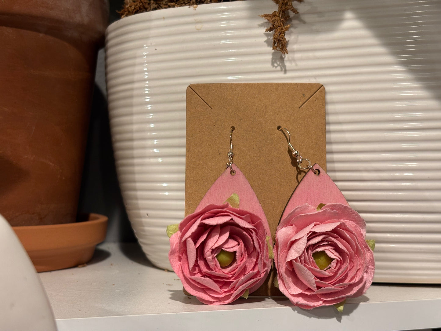 Light Pink Paper Blossoms