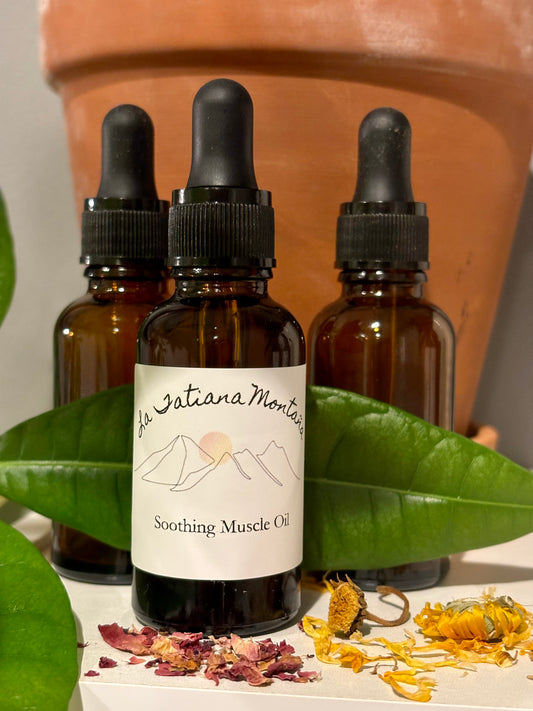 Soothing Muscle Oil (1 oz)